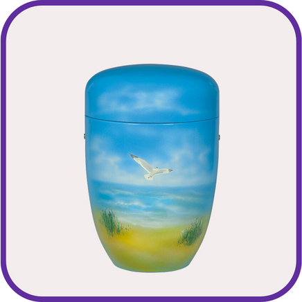 airbrushed design urnen